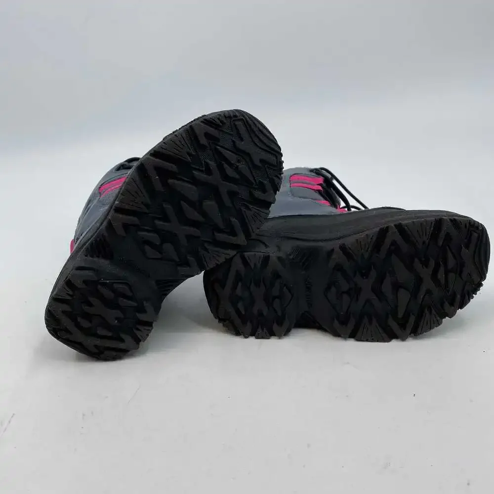 Columbia Kids Snow Boots Waterproof Gray Pink | Size 2G Girls